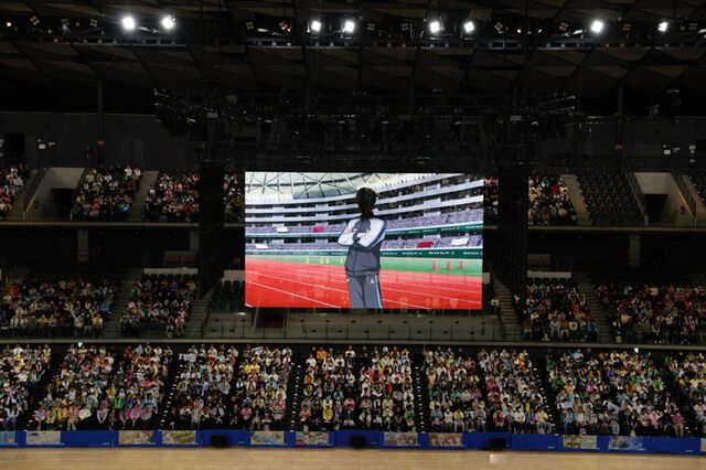 “シャニマス大感謝祭！”1日目リポート。ガチ過ぎるアイドルたちの運動会が開催。個人戦で行われたDAY1の優勝に輝いたのは永井真里子さん（西城樹里役）