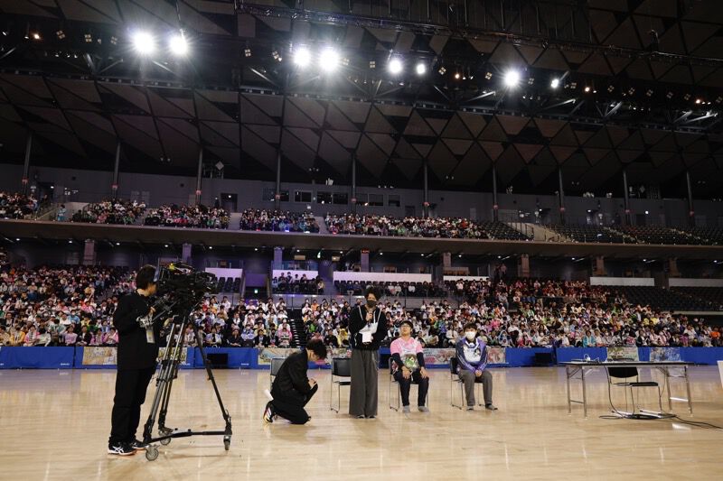 “シャニマス大感謝祭！”1日目リポート。ガチ過ぎるアイドルたちの運動会が開催。個人戦で行われたDAY1の優勝に輝いたのは永井真里子さん（西城樹里役）