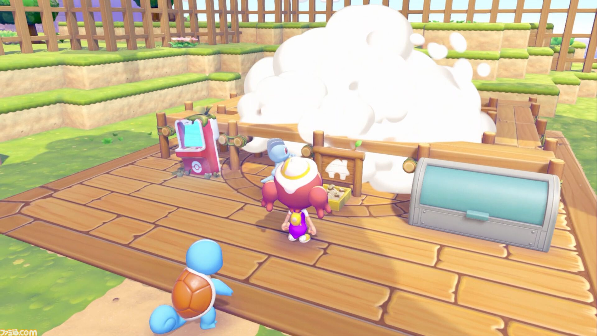 【ぽこポケ】『ぽこ あ ポケモン』プレイレビュー。先行プレイでわかった遊びのサイクル/マルチプレイの仕様を細かく紹介。ちょっと遊んだら、もっともっとやりたくなるポケモン初のスローライフ・サンドボックスゲーム