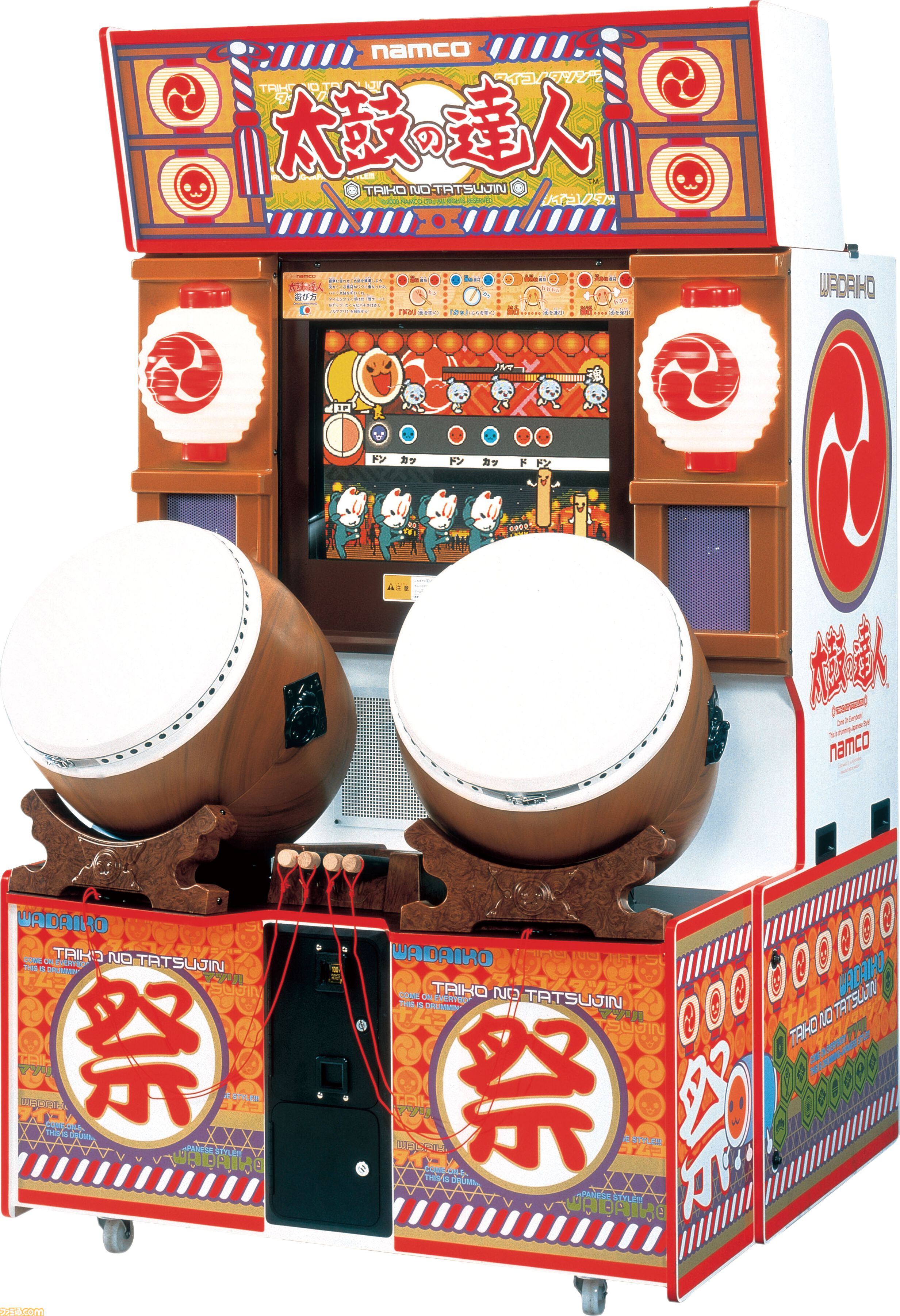 アーケード版『太鼓の達人』の登場から25周年。ファミリー層にも人気を