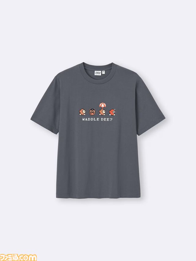 カービィ＆ワドルディたちのドットイラストがかわいいGUコラボアパレルが5月1日発売。リゾート気分を楽しめるキュートなデザインがラインアップ