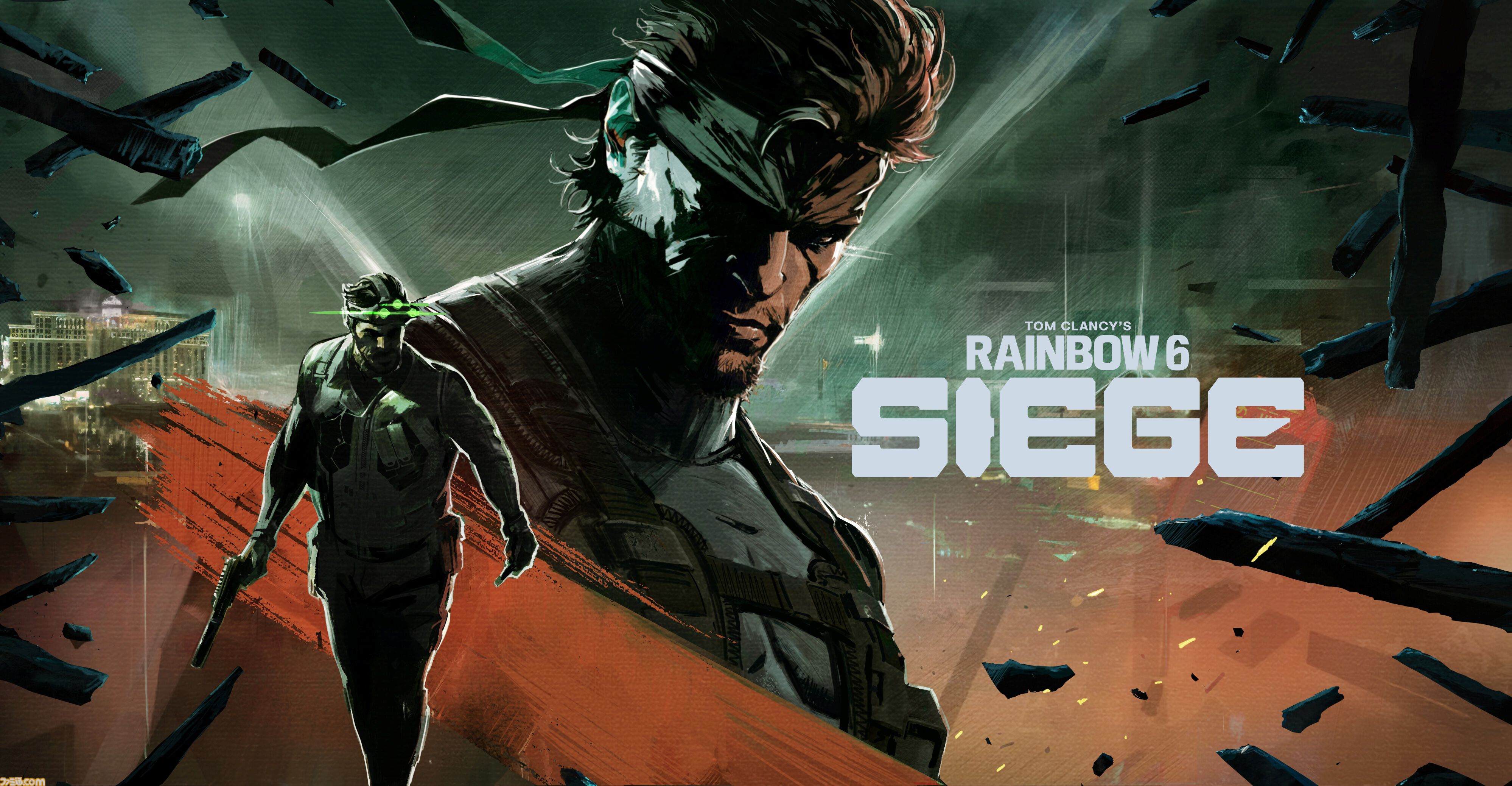 『レインボーシックス シージ』に『メタルギア ソリッド』のスネークが参戦。偵察アビリティで試合を優位に展開する攻撃オペレーター