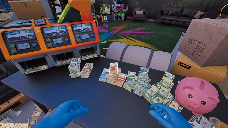 『Cash Cleaner Simulator』“お金の汚れ”をゴシゴシ落とせ！ 「マネーロンダリング＝資金洗浄」ってそういう意味!? Steam版は2032円（25％オフ）のセール中【とっておきインディー】