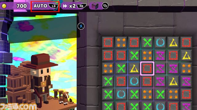 『ダイヤループ-パズルでローグはじめました-』デッキを構築しハイスコアを目指すパズルゲーム。カスタムマッチ機能を追加するアプデが配信