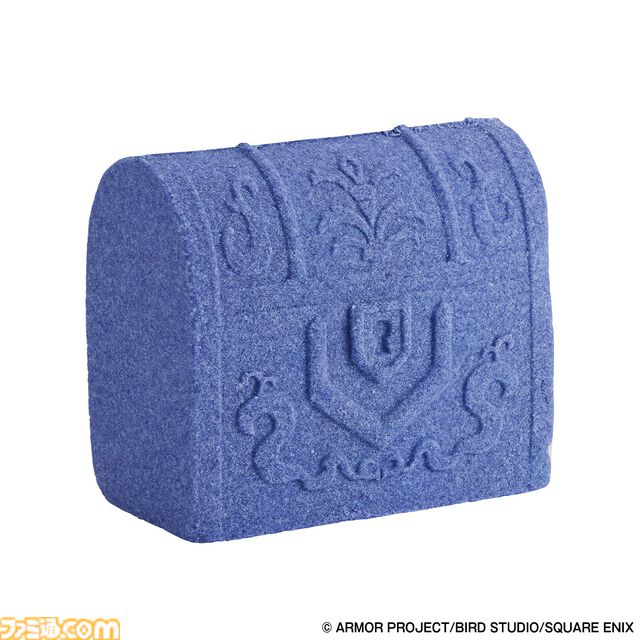 『ドラクエ』ロトのつるぎやラーのかがみのマスコット入り入浴剤が本日（2/16）より発売。お風呂で宝箱を開けてあなたも勇者に。