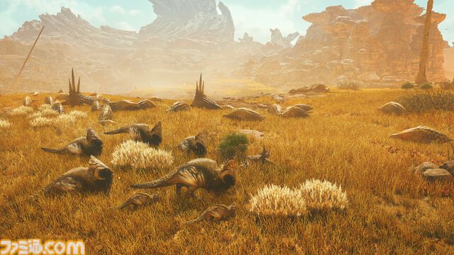 『モンハン ワイルズ』最新映像公開。『モンハン ワールド』『アイスボーン』のセーブデータ連動でアイルーの衣装がもらえる特典も発表【State of Play】