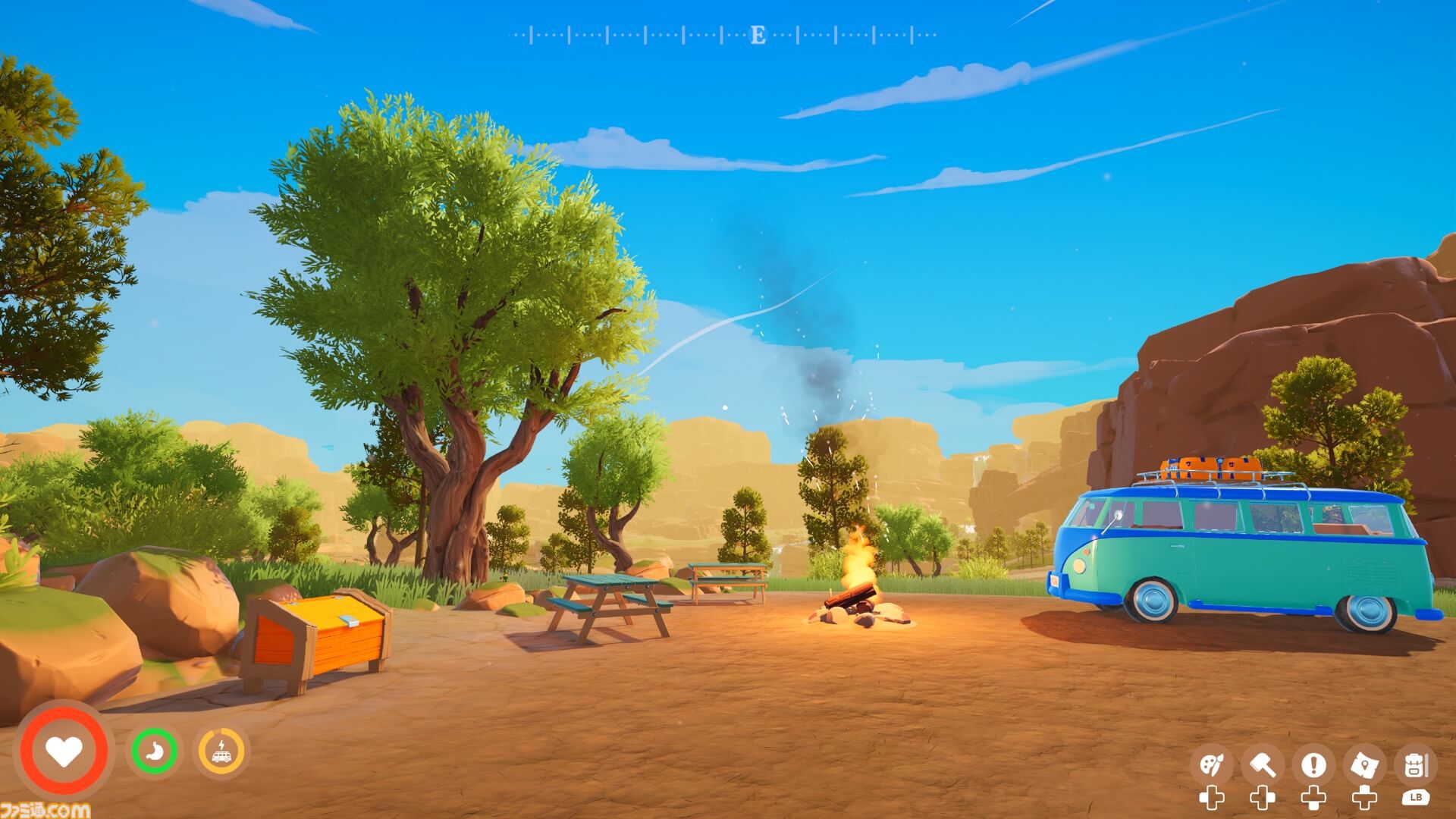 『アウトバウンド』自分だけのキャンピングカーでゆったりサバイバルライフ。最大4人マルチプレイ対応の体験版がSteam向けに配信開始