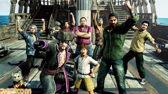 『龍が如く8外伝 パイレーツ イン ハワイ』1周年。シリーズ屈指の人気キャラクターである真島吾朗が海賊団の船長に！ ロバート秋山氏の芸を堪能できる実写パートも必見【今日は何の日？】