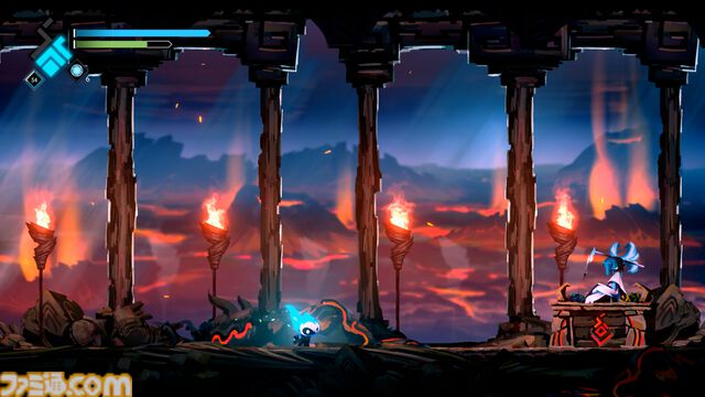 『ソラテリア』パリィ中心の戦闘が楽しめる探索2Dアクション。パリィ成功時のスロー演出がカタルシスをもたらす。Staem版が3月12日発売