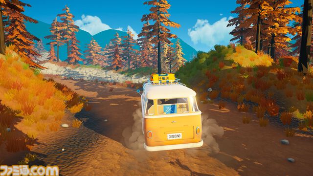 『アウトバウンド』敵のいない世界でゆったり気ままにサバイバルクラフト。キャンピングカーを魔改造して旅するオープンワールドゲームのパッケージ版が発売決定