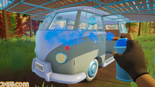 『アウトバウンド』敵のいない世界でゆったり気ままにサバイバルクラフト。キャンピングカーを魔改造して旅するオープンワールドゲームのパッケージ版が発売決定