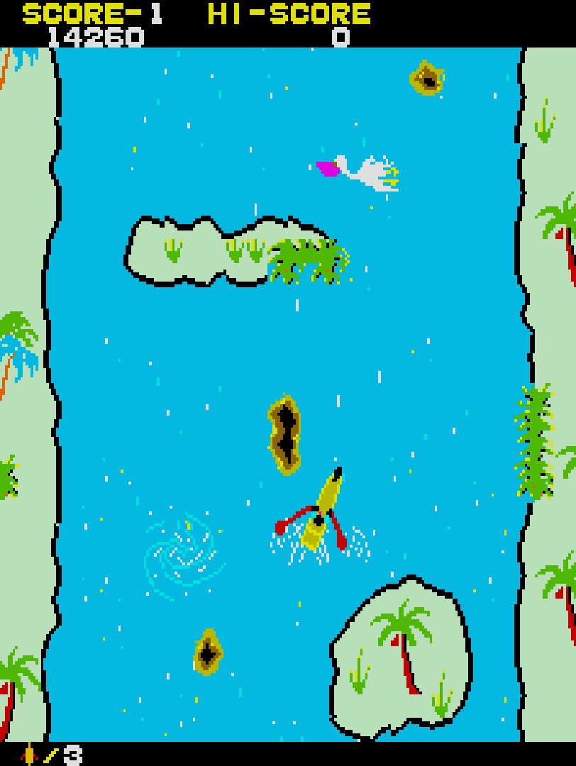 【アケアカ】『アドベンチャーカヌー』2月19日配信。流木や激しい水流にご用心。ワニや悪者も住み着く危険な川をカヌーで進むアクションゲーム