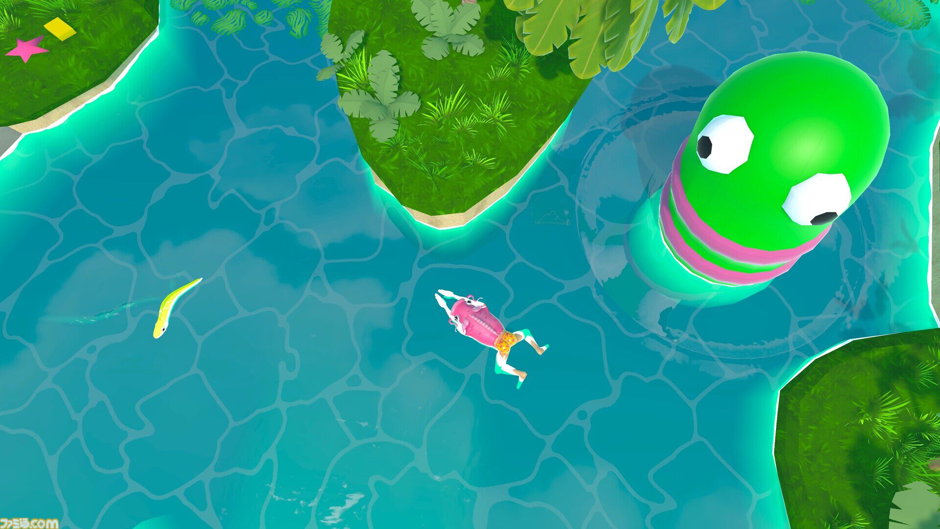 『Swimpossible!』魚人の四肢を個別に操作してゴールまで泳ぎきれ！ 悪意しかない障害物にキレそうになりながらもどかしいスイミングを堪能【2/19リリース】