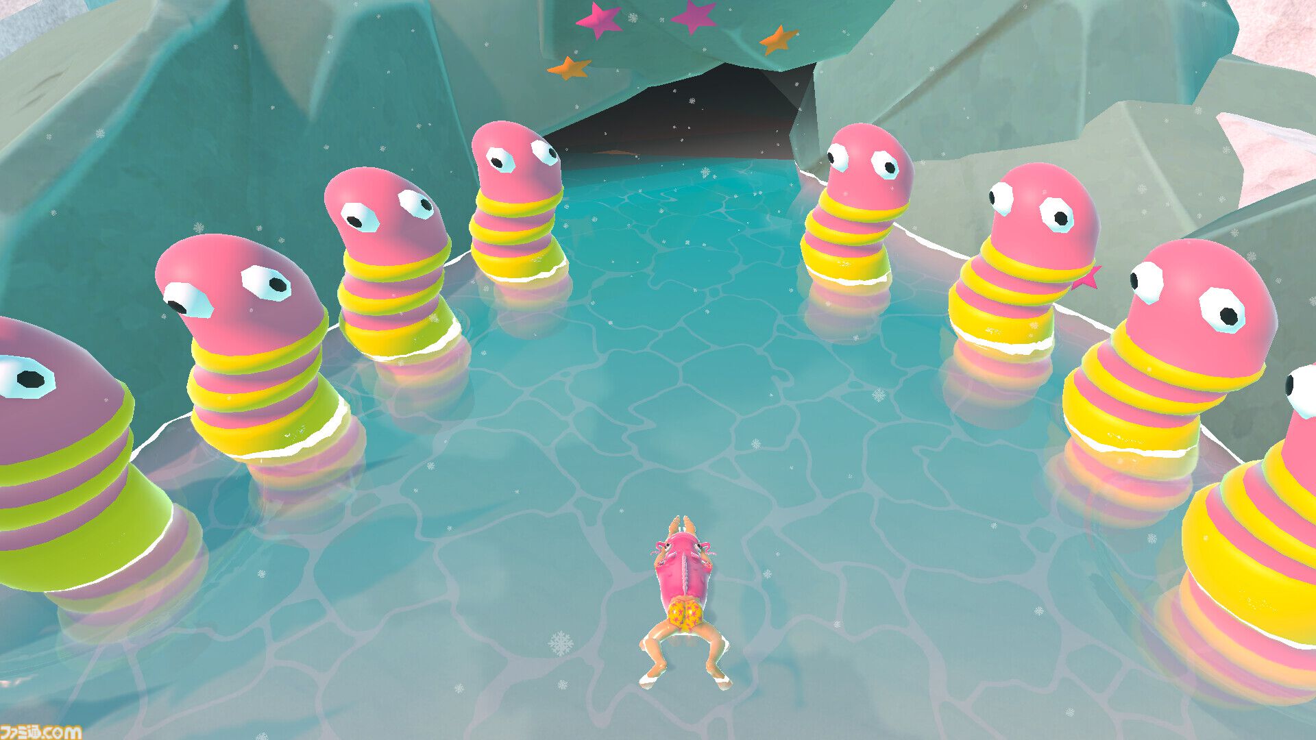 『Swimpossible!』魚人の四肢を個別に操作してゴールまで泳ぎきれ！ 悪意しかない障害物にキレそうになりながらもどかしいスイミングを堪能【2/19リリース】