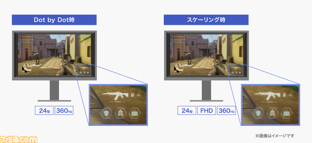 アイ・オー・データよりギガクリスタ最上位モデルのゲーミングモニター登場。4K 160HzとFHD 320Hzを切り換えられる機能と画面を24型クラスに縮小して集中力を高めるモードを搭載