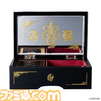 『モンハンワイルズ』メインテーマ『英雄の証』を特別編曲で奏でる。リオレウスとリオレイアが金彩蒔絵で描かれた限定オルゴール登場