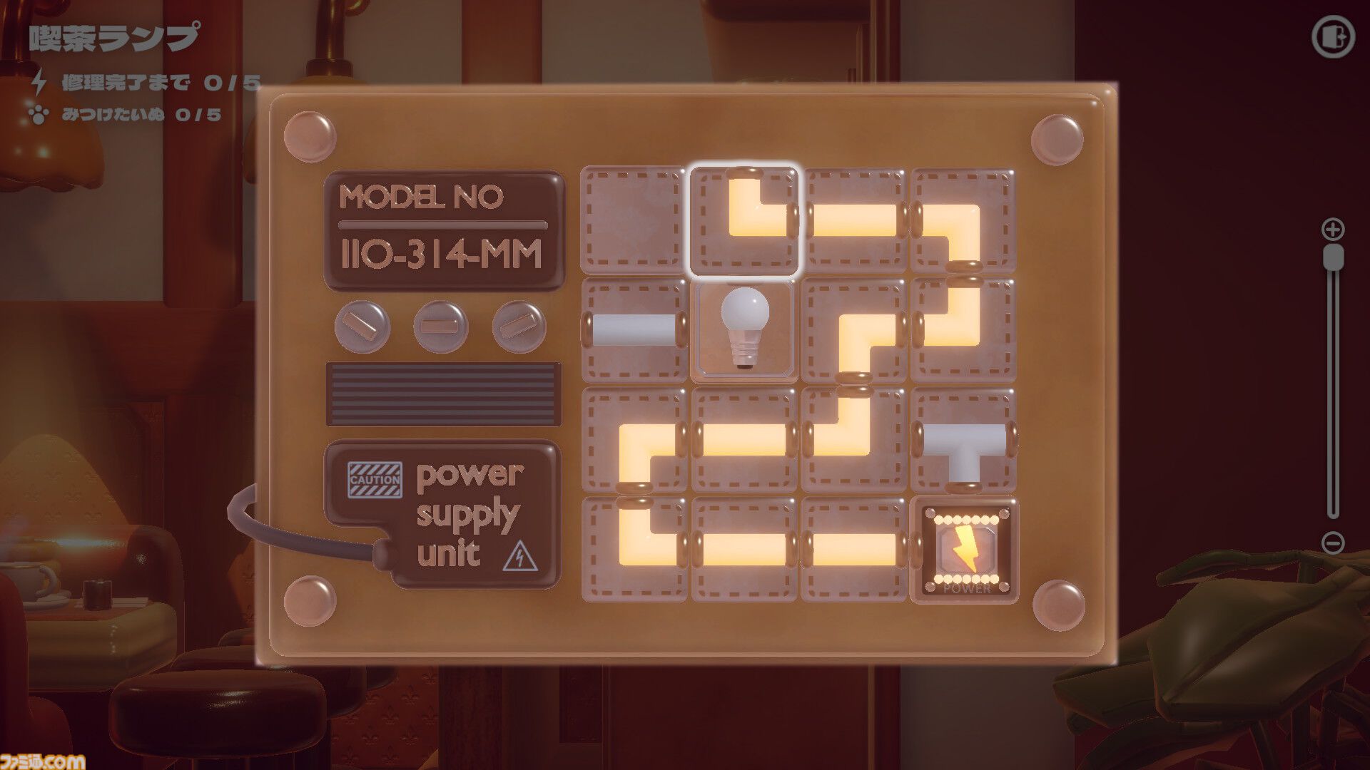 『ハコニワデンキ Hakoniwa Electric』ミニチュア風の箱庭がかわいい癒し系パズルゲームが公開。四季折々の風景を表現した全12ステージが簡単操作で楽しめる