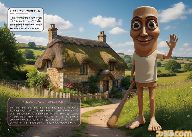 『イタリアンブレインロット』中毒性のある歌の歌詞や、100体以上のキャラクターを収録した書籍が4月1日発売。合紙タイプの絵本も同時発売