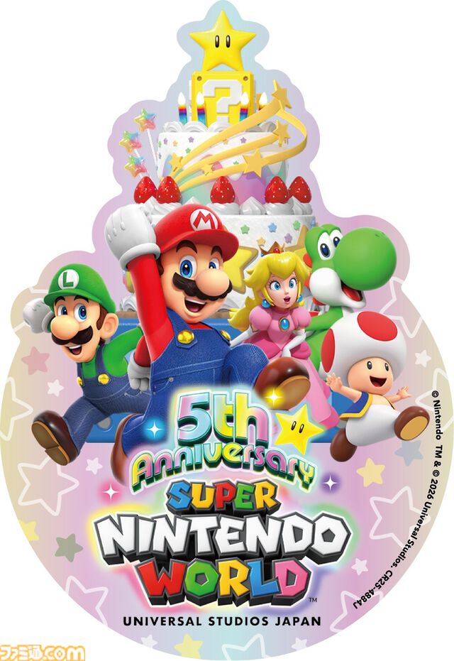 【USJ】スーパー・ニンテンドー・ワールド5周年はスーパースター尽くし。おなじみのBGMが流れるポップコーンバケツなどアニバーサリーイベントが3月18日開幕