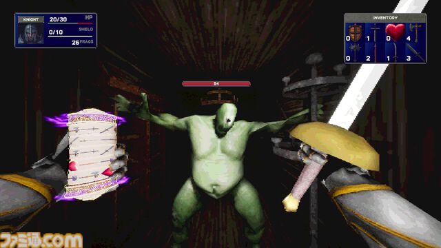 『Slot or Die』スロットを回して行動を決定する3DダンジョンRPGが6月26日リリース。運とアイテムを駆使しダンジョン奥深くまで到達、ハイスコアを目指せ