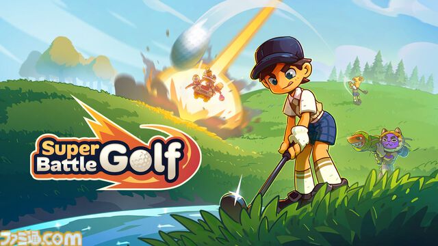『Super Battle Golf』打順関係なしのリアルタイム乱戦ゴルフ。最大8人がロケランやゴルフカートで妨害しあいながら最速カップインを目指す【本日（2/20）発売】