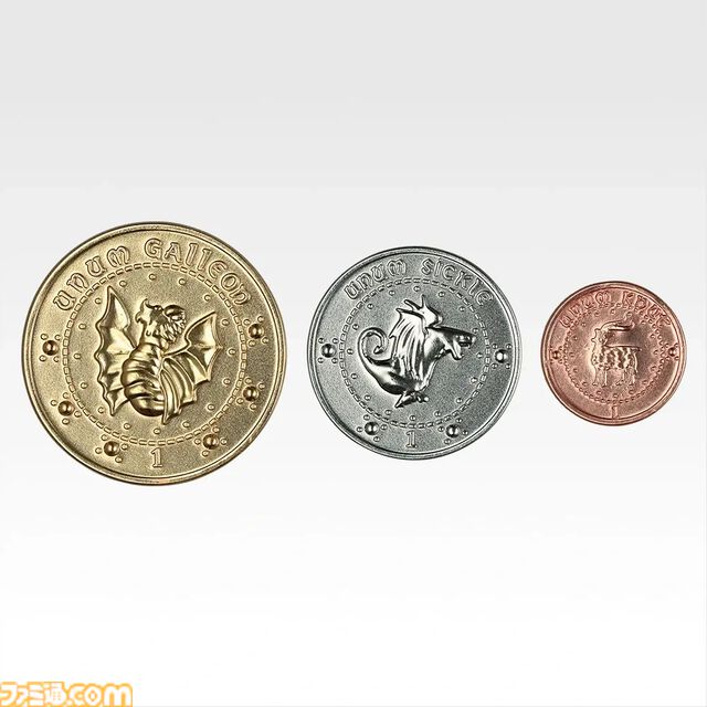 『ハリーポッター』新作一番くじが本日（2/21）発売。ガリオン、シックル、クヌート硬貨のコインセットが登場。思わず振り回したくなる杖型ペンも必見