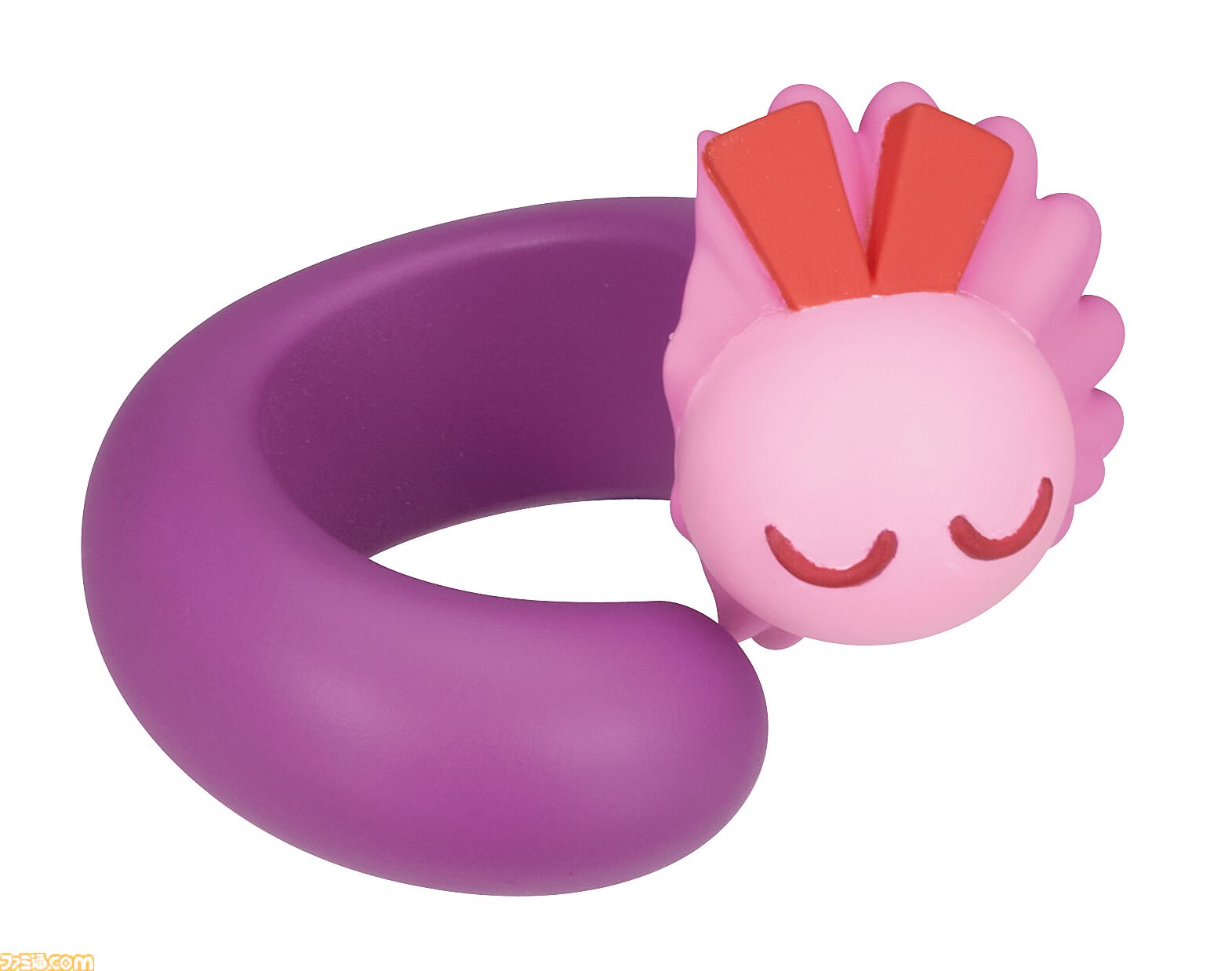 『ニャッキ！』ニャッキやピンクちゃん、フルールたちのリングがガチャで登場。指にぐるっと巻きつくかわいいデザイン。3月上旬発売