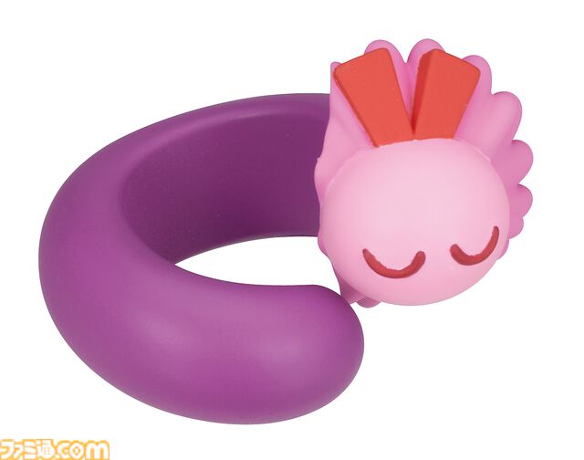 『ニャッキ！』ニャッキやピンクちゃん、フルールたちのリングがガチャで登場。指にぐるっと巻きつくかわいいデザイン。3月上旬発売