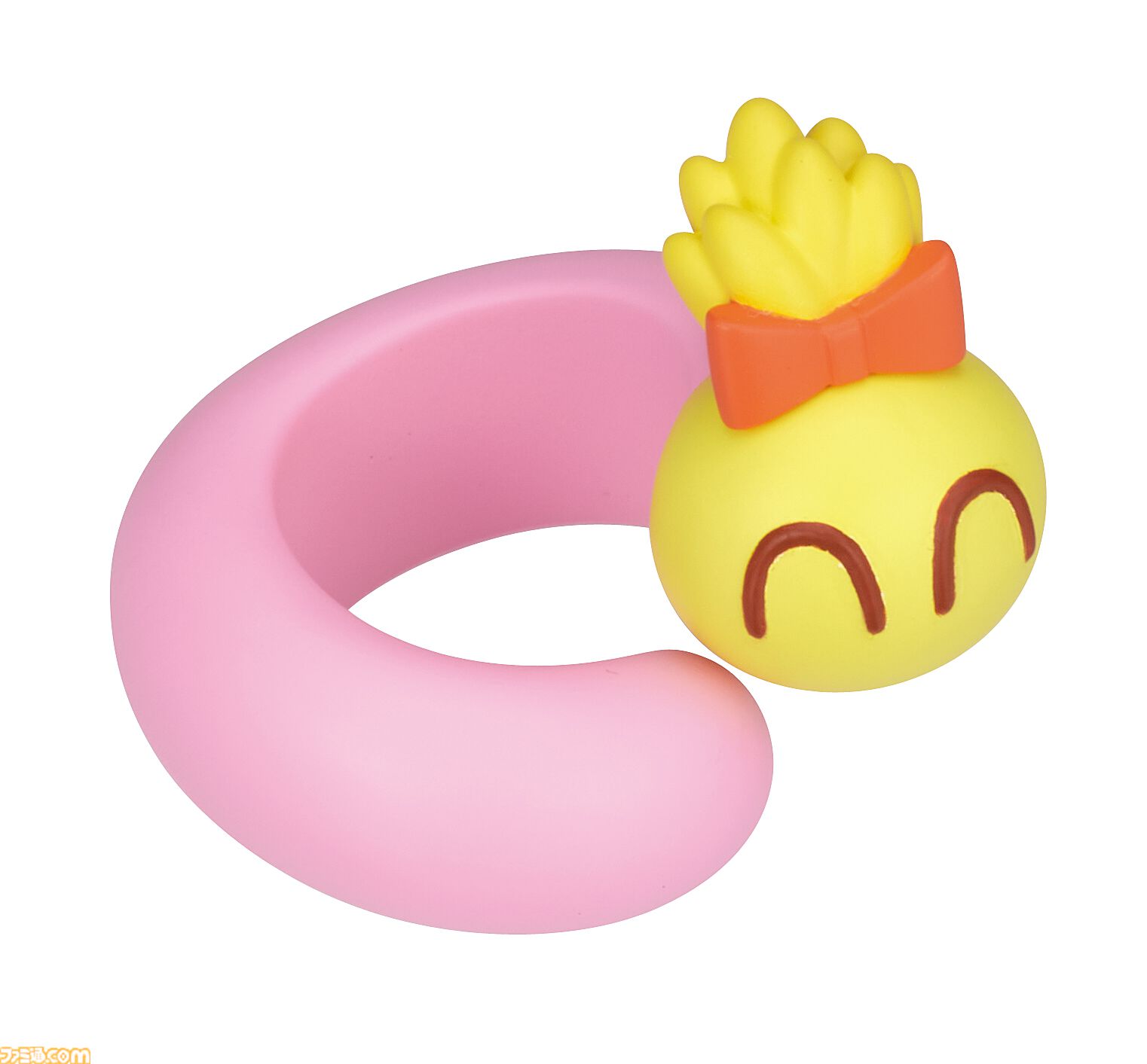 『ニャッキ！』ニャッキやピンクちゃん、フルールたちのリングがガチャで登場。指にぐるっと巻きつくかわいいデザイン。3月上旬発売