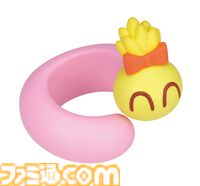 『ニャッキ！』ニャッキやピンクちゃん、フルールたちのリングがガチャで登場。指にぐるっと巻きつくかわいいデザイン。3月上旬発売