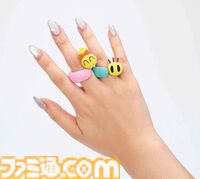 『ニャッキ！』ニャッキやピンクちゃん、フルールたちのリングがガチャで登場。指にぐるっと巻きつくかわいいデザイン。3月上旬発売