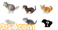 ふんばるワンちゃんのかわいいミニチュアフィギュア“ふんばり～ぬ”第3弾が3月下旬に発売。ハスキー、コーギー、ダックスフンドなど全6種がラインアップ