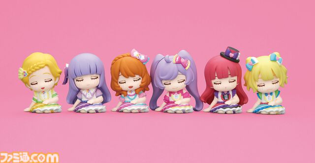 『アイカツ×プリパラ THE MOVIE』あかり、らぁらたち“そらみルミナス”の6人が肩ズンFig.に仲間入り！ 仲よく並べて飾りたいかわいいアイテム