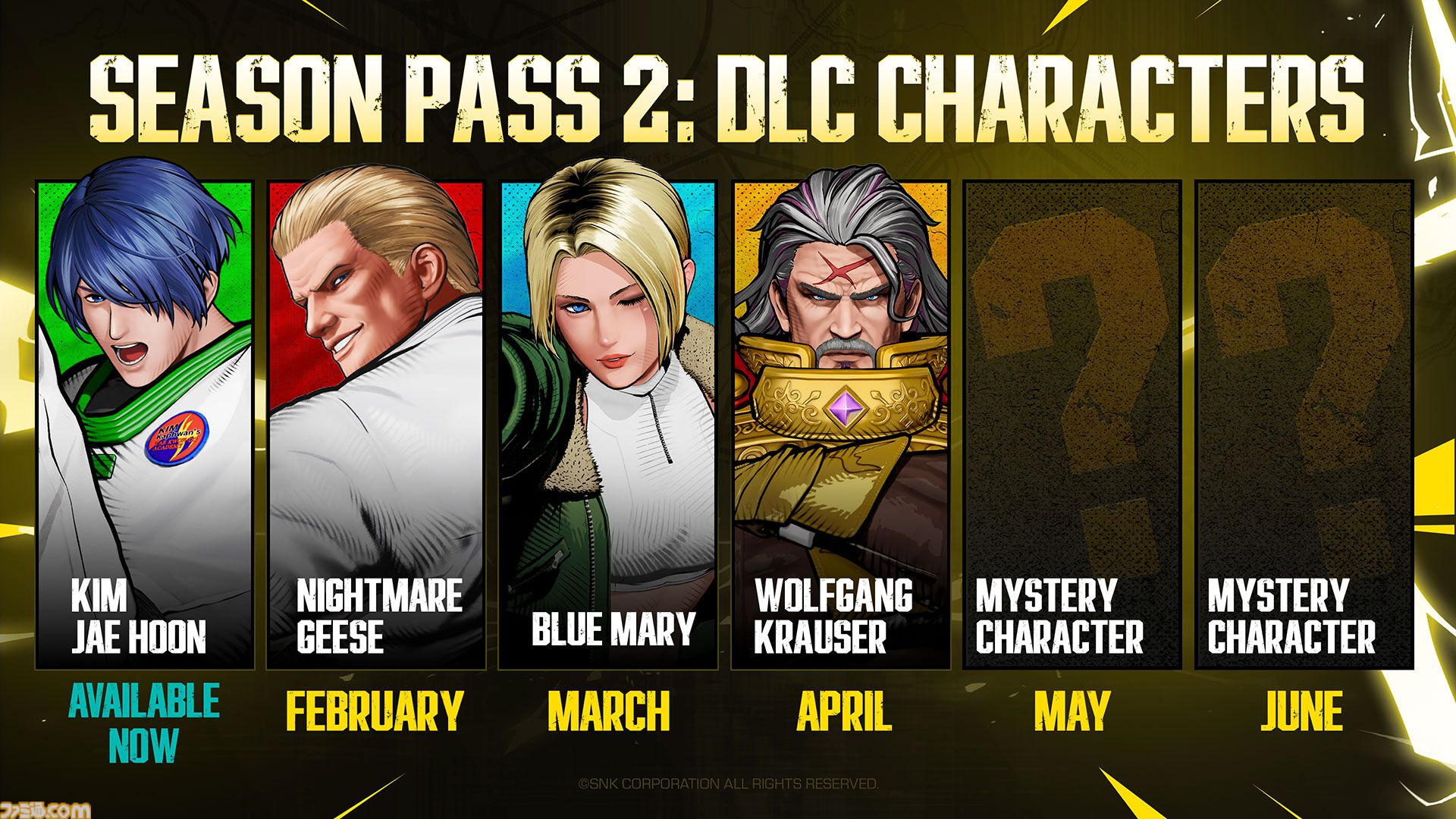 画像ページ (12/12) 『餓狼伝説 CotW』追加キャラ“ナイトメアギース”が