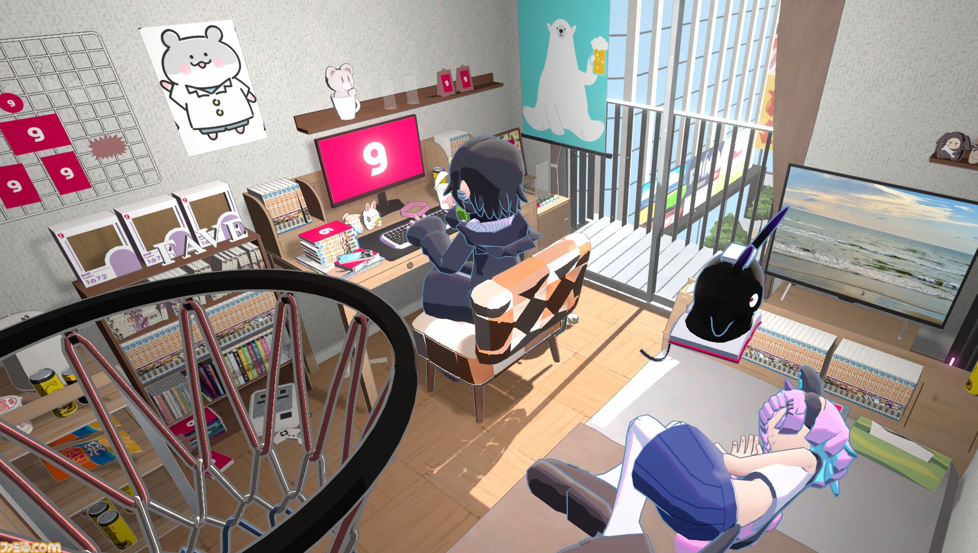 『gogh: Focus with Your Avatar』チルでかわいい「あなただけの作業空間」を作ろう。いまなら『超かぐや姫！』コラボアイテムも手に入る【とっておきインディー】