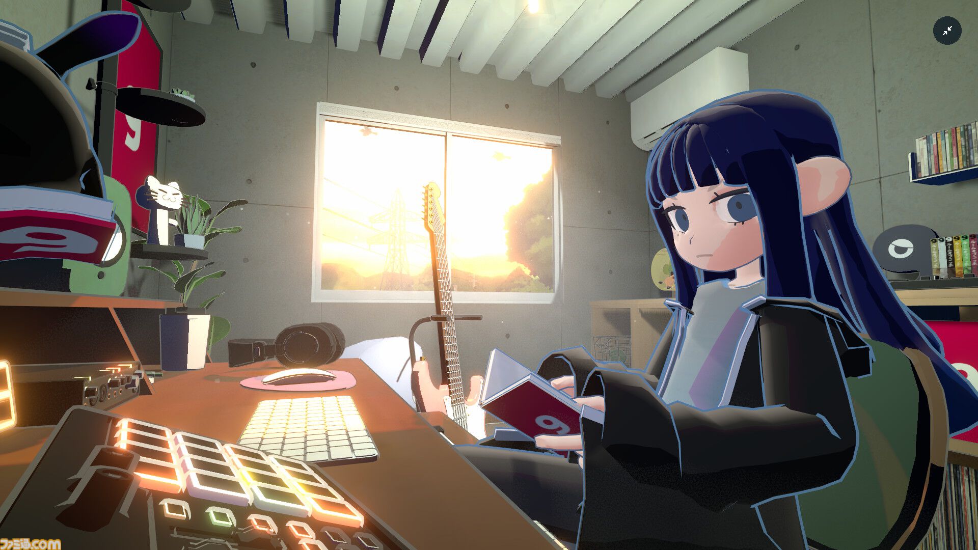 『gogh: Focus with Your Avatar』チルでかわいい「あなただけの作業空間」を作ろう。いまなら『超かぐや姫！』コラボアイテムも手に入る【とっておきインディー】
