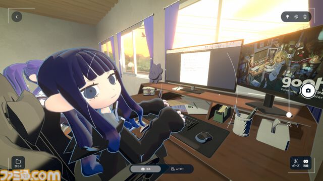 『gogh: Focus with Your Avatar』チルでかわいい「あなただけの作業空間」を作ろう。いまなら『超かぐや姫！』コラボアイテムも手に入る【とっておきインディー】