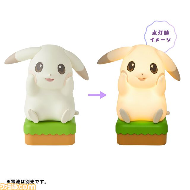 『ぽこ あ ポケモン』うすいろピカチュウのLEDライトが儚く光る。ちょっぴり変わった姿のポケモンたちのグッズがポケモンセンターに登場
