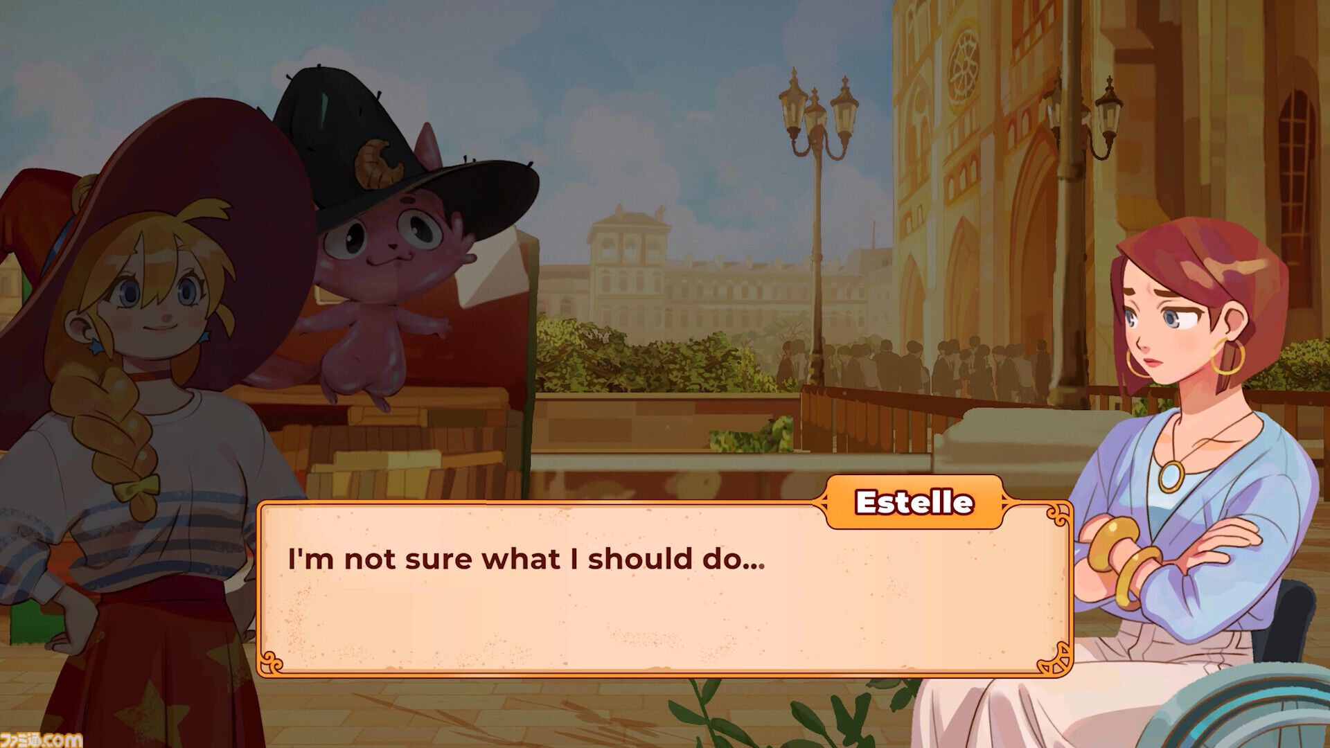『The Witch's Bakery』“魔法のパン屋”経営アドベンチャーの無料体験版がSteamで配信開始。現代パリを舞台に、パンと魔法で人々に元気を届けよう