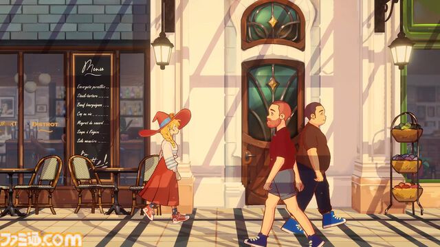 『The Witch's Bakery』“魔法のパン屋”経営アドベンチャーの無料体験版がSteamで配信開始。現代パリを舞台に、パンと魔法で人々に元気を届けよう