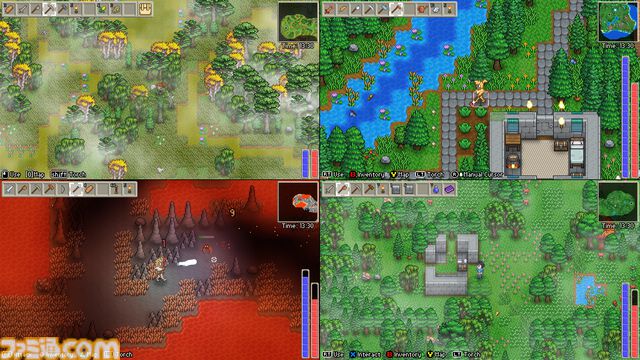 『Delverium』体験版に最大8人オンライン協力プレイを追加。農業・ダンジョン攻略、戦闘など幅広い遊びが楽しめる2Dサバイバルクラフト