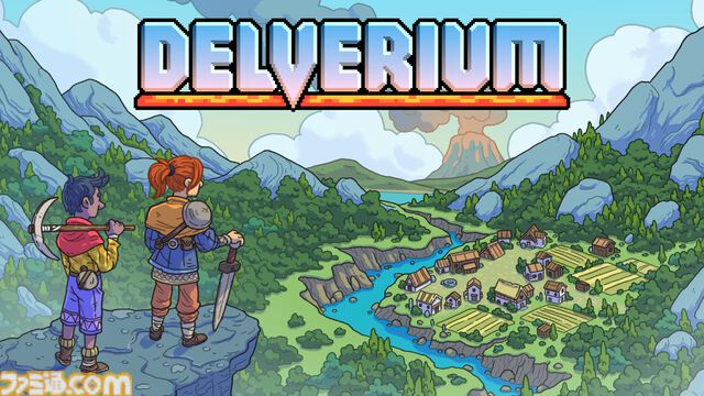 『Delverium』体験版に最大8人オンライン協力プレイを追加。農業・ダンジョン攻略、戦闘など幅広い遊びが楽しめる2Dサバイバルクラフト