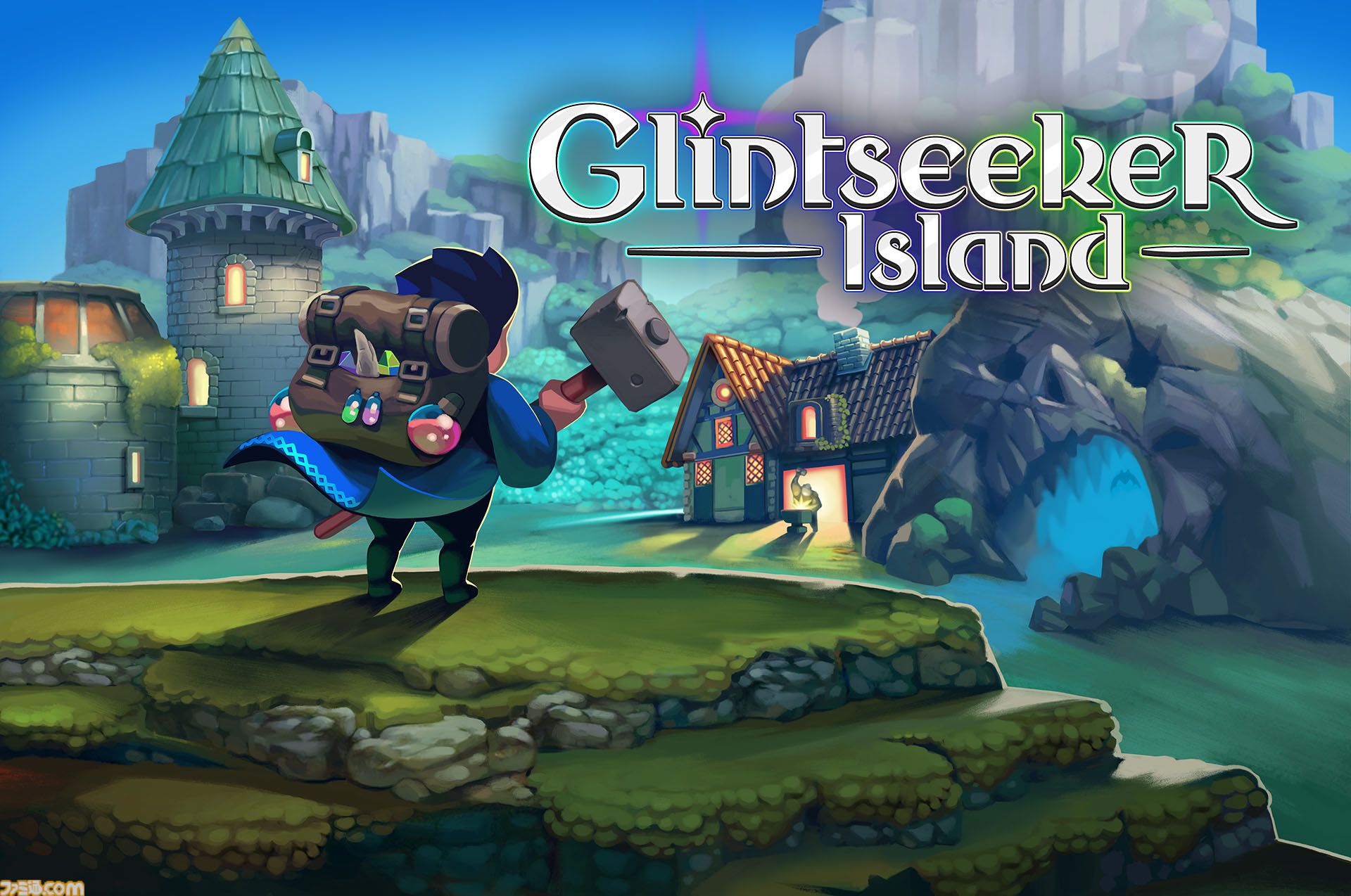 『Glintseeker Island』は『スタデューバレー』や『ポケモン ダイパ』地下大洞窟インスパイア。財宝掘り掘りアドベンチャーで採掘体験【Steamでテスト実施中】