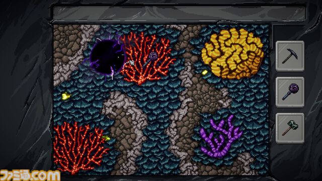 『Glintseeker Island』は『スタデューバレー』や『ポケモン ダイパ』地下大洞窟インスパイア。財宝掘り掘りアドベンチャーで採掘体験【Steamでテスト実施中】