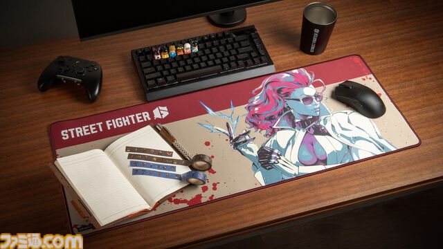 【スト6】『がんばれジュリちゃん』コラボマウスパッドやおちょこが登場。キュートな3Dキーキャップなど多数の新グッズが本日（2/24）予約開始