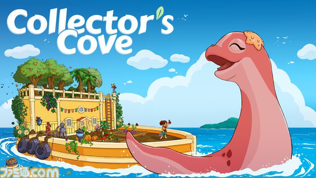 『Collector's Cove』相棒の恐竜と大海原を冒険！ 注目の船旅アドベンチャーが3月12日発売決定。甲板で農業しつつ恐竜と仲良しになれる