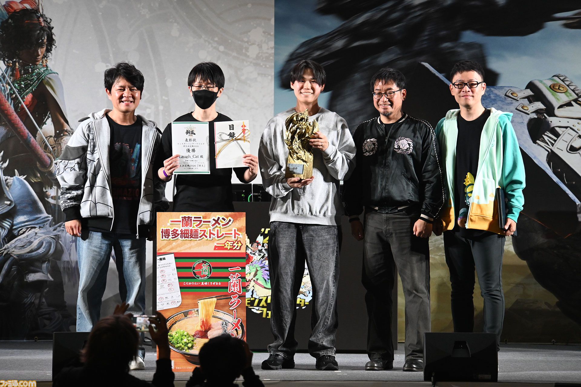 『モンハンワイルズ』“モンスターハンターフェスタ'26”リポート。大量の鑑賞展示物とステージイベントに加えて狩王決定戦まで、見どころ盛りだくさんの一大イベント【モンハンフェスタ26】