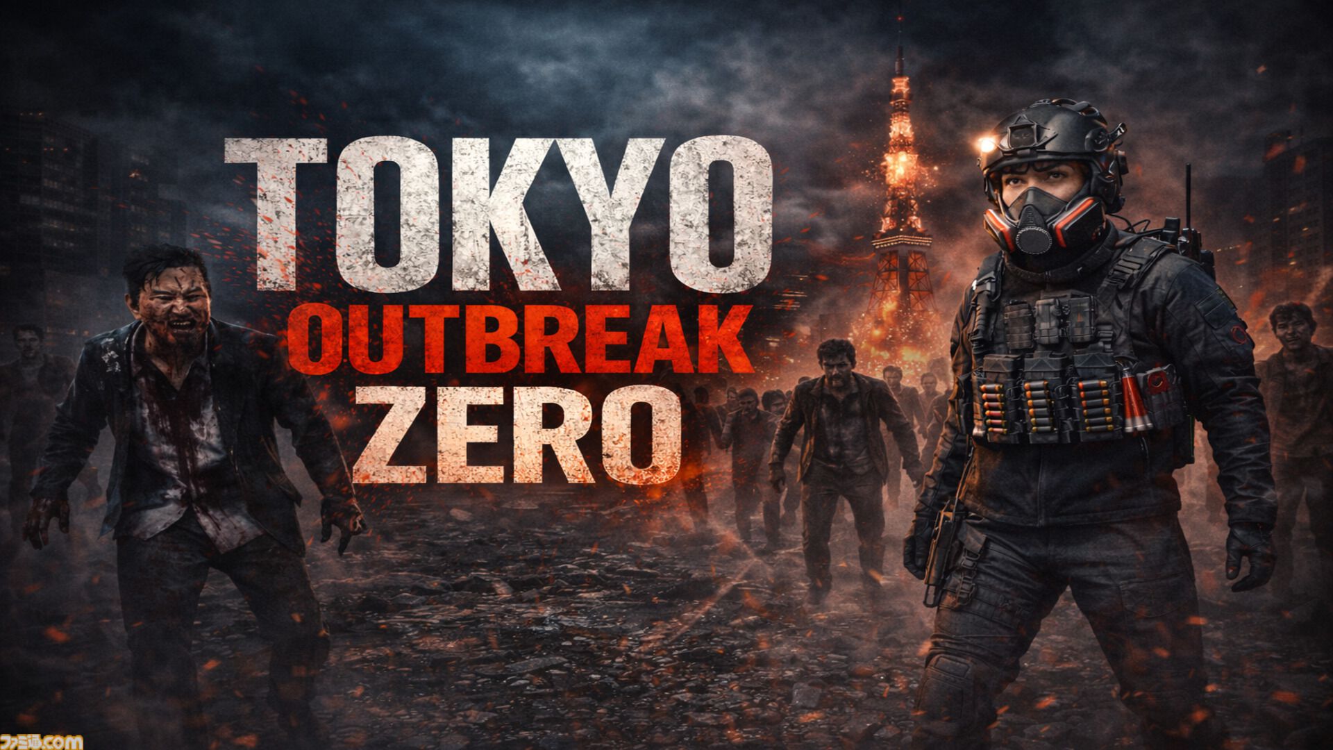 『Tokyo Outbreak: Zero』未知のウイルスで崩壊した東京を描くサバイバルホラー。限られた資源を頼りに、感染者が徘徊する住宅街で生き延びる