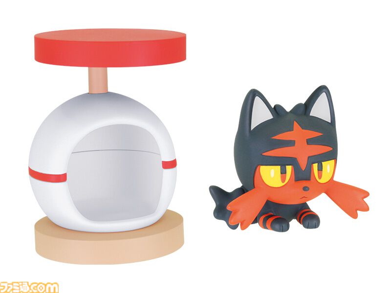 ポケモン　フィギュア　ニャヒート　ガチャ　猫　202502051832 希少モンコレEX/ポケモン /モンスターコレクション『ニャヒート』No