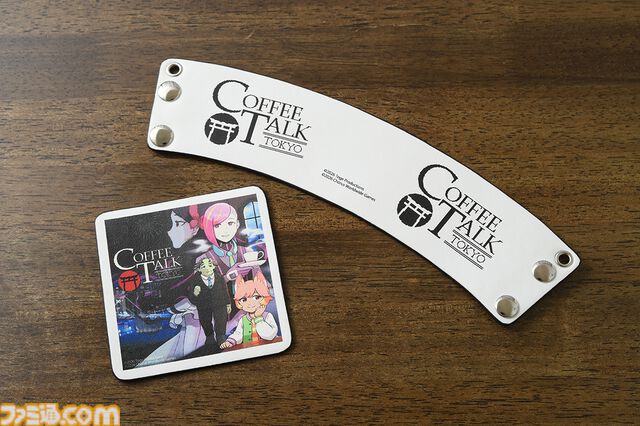 『コーヒートーク トーキョー』グッズ付きムック本が本日（2/25）発売。ロゴ入りのカップスリーブ、キービジュアルを描いたコースターが付属